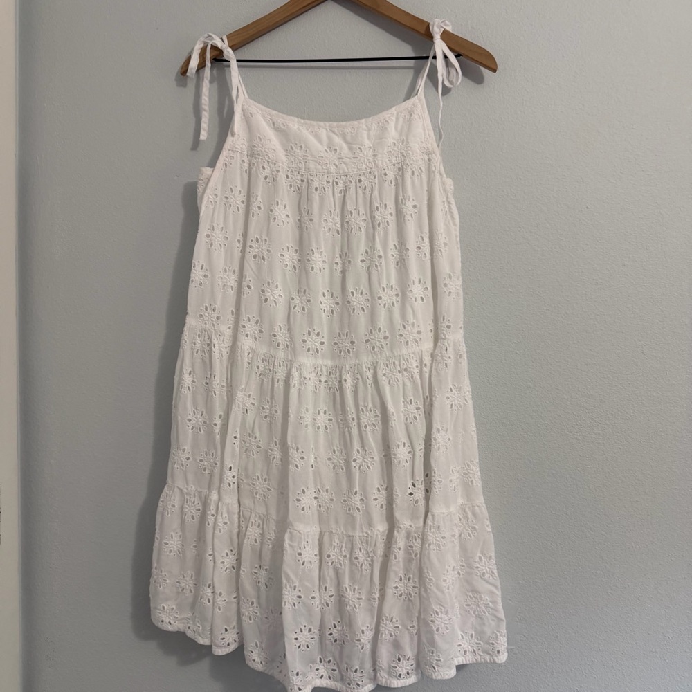 Lucky Brand -‎ Eyelet Trapeze Dress